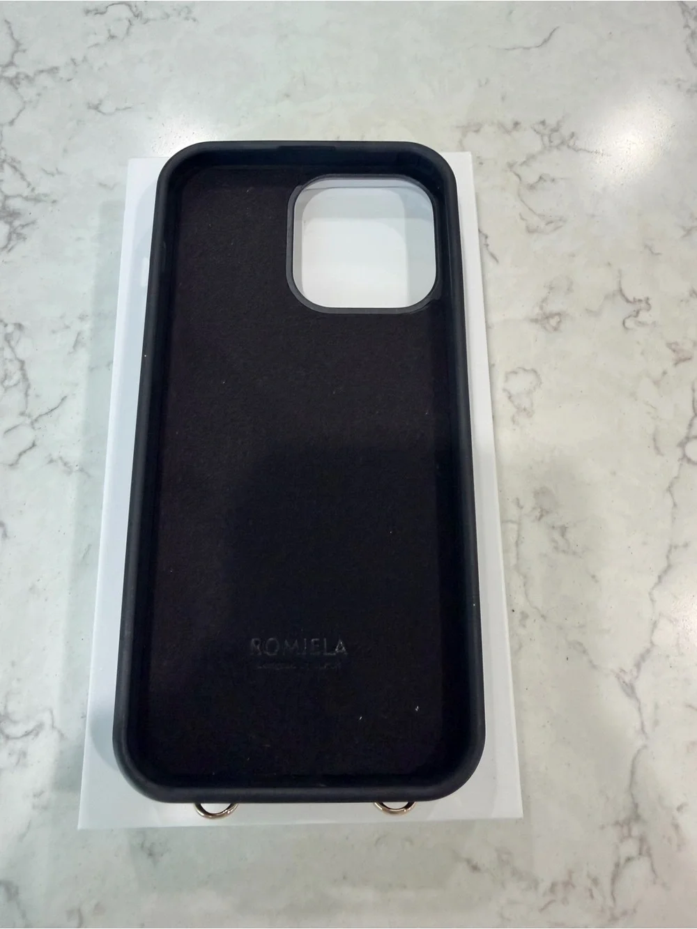 iPhone 16 Plus Black Quilted Crossbody Phone Case with Strap, +2 other fun ones!